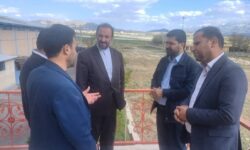 بازدید سرزده عصر امروز فرماندار نهاوند از شهرک صنعتی نهاوند