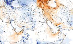کاهش دما اوایل هفته/ افزایش دما اواسط هفته 